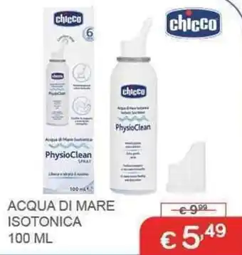 Chicco Acqua di Mare Isotonica 100ml