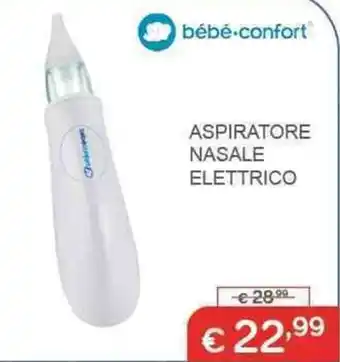 Primi Anni bébé confort Aspiratore Nasale Elettrico offerta