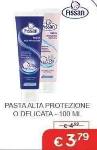 Fissan Pasta Alta Protezione o Delicata - 100ml