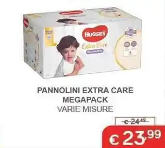 Primi Anni Huggies Pannolini Extra Care Megapack offerta