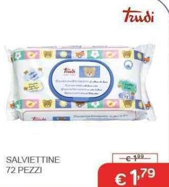 trudi Salviettine 72 pezzi