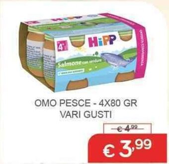 Omo Pesce - 4x80 gr Vari Gusti