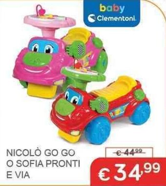 Nicolò Go Go o Sofia Pronti e Via