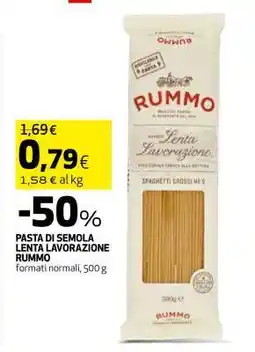Coop Pasta di Semola Lenta Lavorazione Rummo offerta