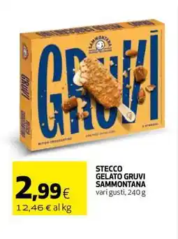 Coop STECCO GELATO GRUVI SAMMONTANA offerta