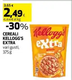 Coop Cereali Kellogg's Extra offerta