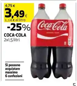 Coop Coca Cola offerta