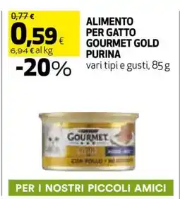 Coop Alimento per gatto Gourmet Gold Purina offerta