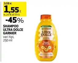 Coop SHAMPOO ULTRA DOLCE GARNIER offerta