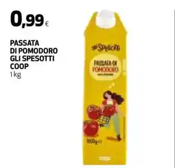 Coop PASSATA DI POMODORO GLI SPESOTTI COOP offerta