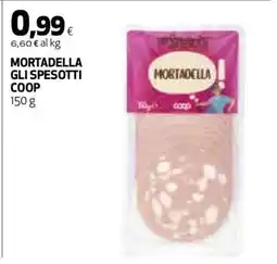 Coop MORTADELLA GLI SPESOTTI COOP offerta