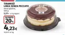 Coop TIRAMISÙ LINEA SENZA PECCATO offerta