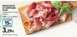 Coop Prosciutto di Carpegna D.O.P offerta