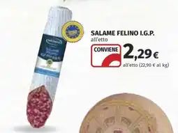 Coop Salame Felino I.G.P offerta