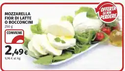 Coop MOZZARELLA FIOR DI LATTE O BOCCONCINI offerta