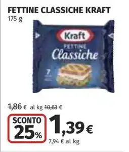 Coop Fettine Classiche Kraft offerta