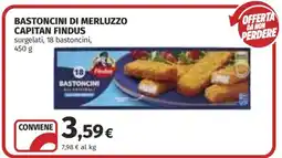 Coop Bastoncini di Merluzzo Capitan Findus offerta