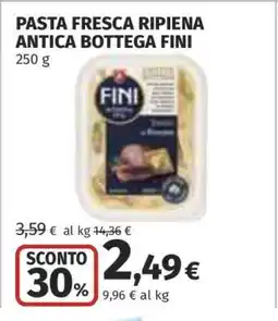 Coop Pasta Fresca Ripiena Antica Bottega Fini offerta