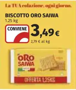 Coop Biscotto Oro Saiwa offerta