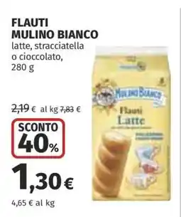 Coop Flauti Mulino Bianco offerta
