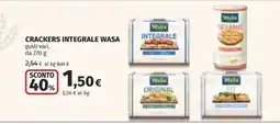 Coop CRACKERS INTEGRALE WASA offerta