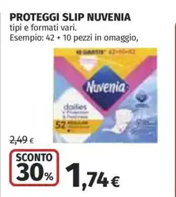 Coop PROTEGGI-SLIP NUVENIA offerta