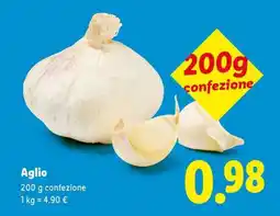 Lidl Aglio offerta