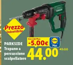 Lidl PARKSIDE Trapano a percussione scalpellatore offerta