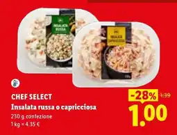 Lidl Chef Select Insalata Russa o Capricciosa offerta