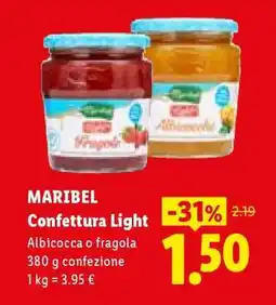 Lidl MARIBEL Confettura Light offerta