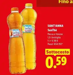 Lidl Sant'Anna SanThé offerta