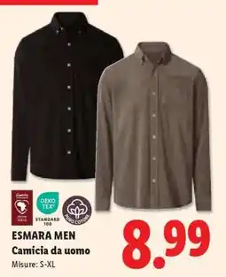 Lidl esmara MEN offerta