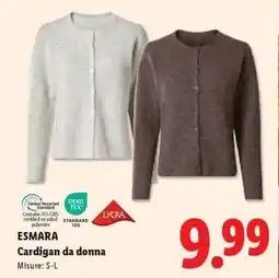 Lidl esmara Cardigan da donna offerta