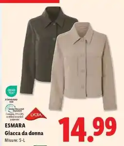 Lidl esmara Giacca da donna offerta