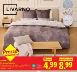 Lidl LIVARNO Parure copripiumino Singolo offerta