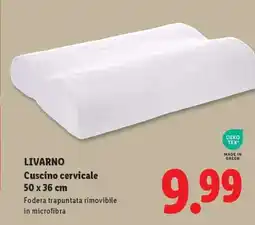 Lidl LIVARNO Cuscino cervicale offerta