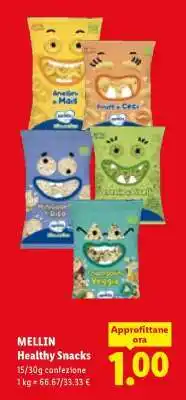 Lidl MELLIN Healthy Snacks offerta