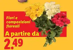 Lidl Fiori e composizioni floreali offerta