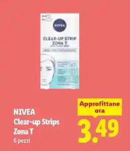 Lidl Nivea Clear-up Strips Zona T offerta