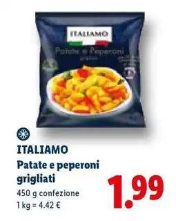 Lidl Italiamo Patate e peperoni grigliati offerta