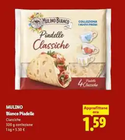 Lidl Mulino Bianco Piadelle offerta