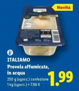 Lidl ITALIANO Provola affumicata, in acqua offerta