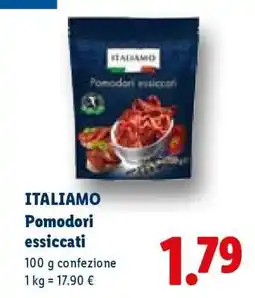 Lidl Italiamo Pomodori essiccati offerta