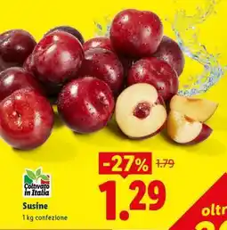 Lidl Susine offerta