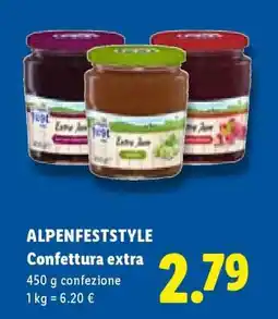 Lidl ALPENFESTSTYLE Confettura extra offerta