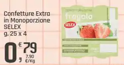 Supermercati Dok Confetture Extra in Monoporzione Selex offerta