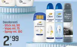 Supermercati Dok Deodoranti Stick/Vapo/Spray offerta