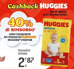 Supermercati Dok Pannolini Unistar offerta