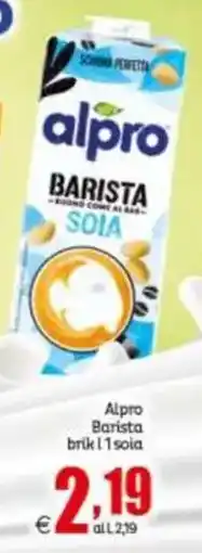 Elite Alpro Barista brik soia offerta