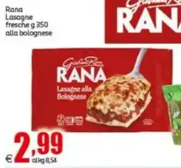 Elite Rana Lasagne fresche alla bolognese offerta